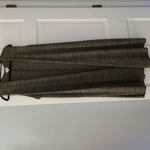 LuLaRoe L Green Verigated Joy Vest